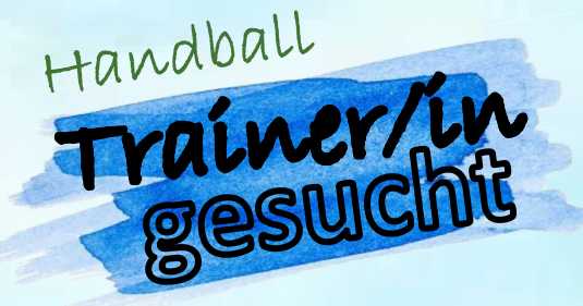 Jugendtrainer/in gesucht Jugendtrainer/in gesucht