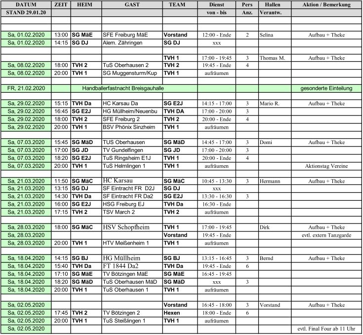 Hallendienstplan 2019/20 Teil4